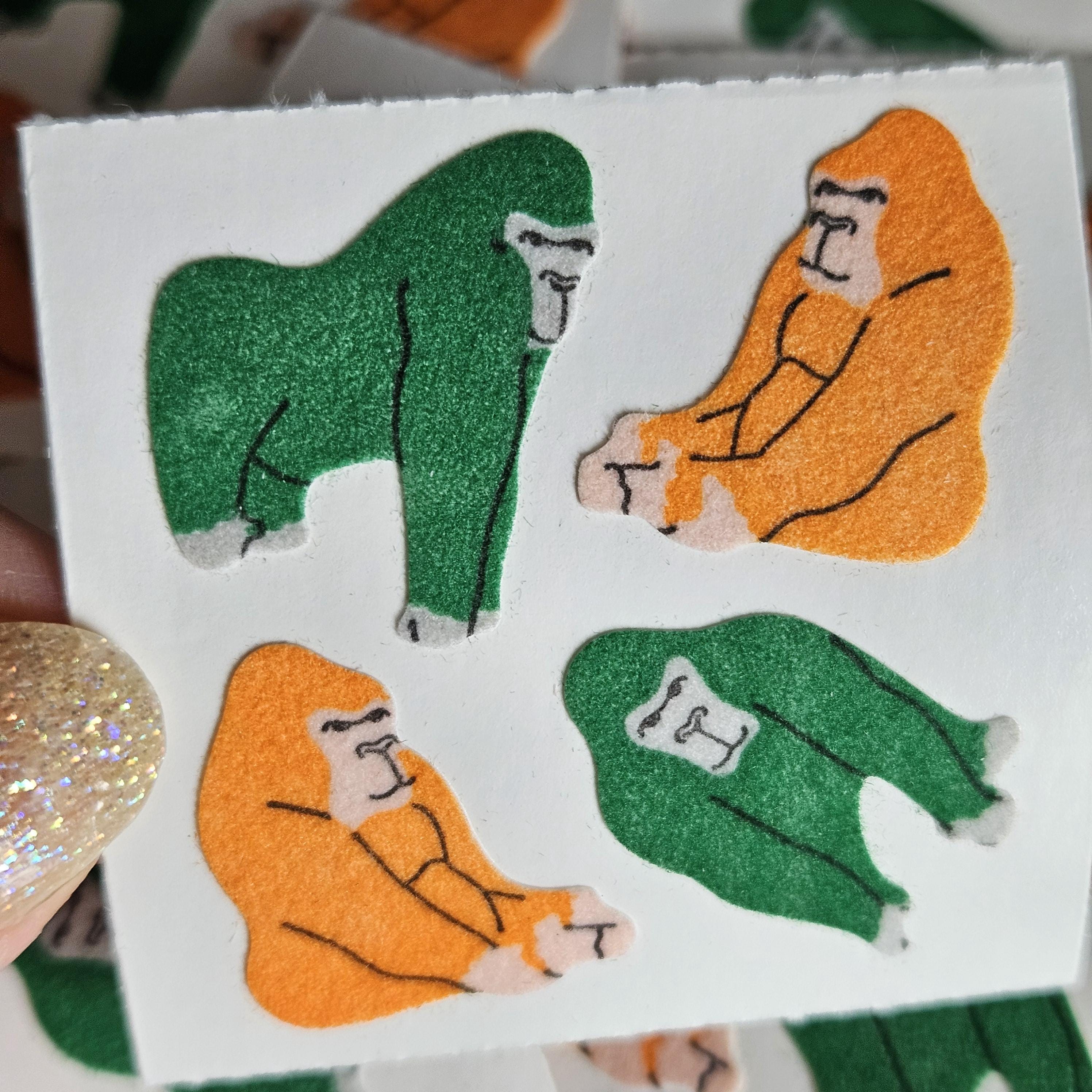 Fuzzy R Sticker Vintage Fuzzy Flocked Stickers, Whimsical Crafts, Textured, 3D ...