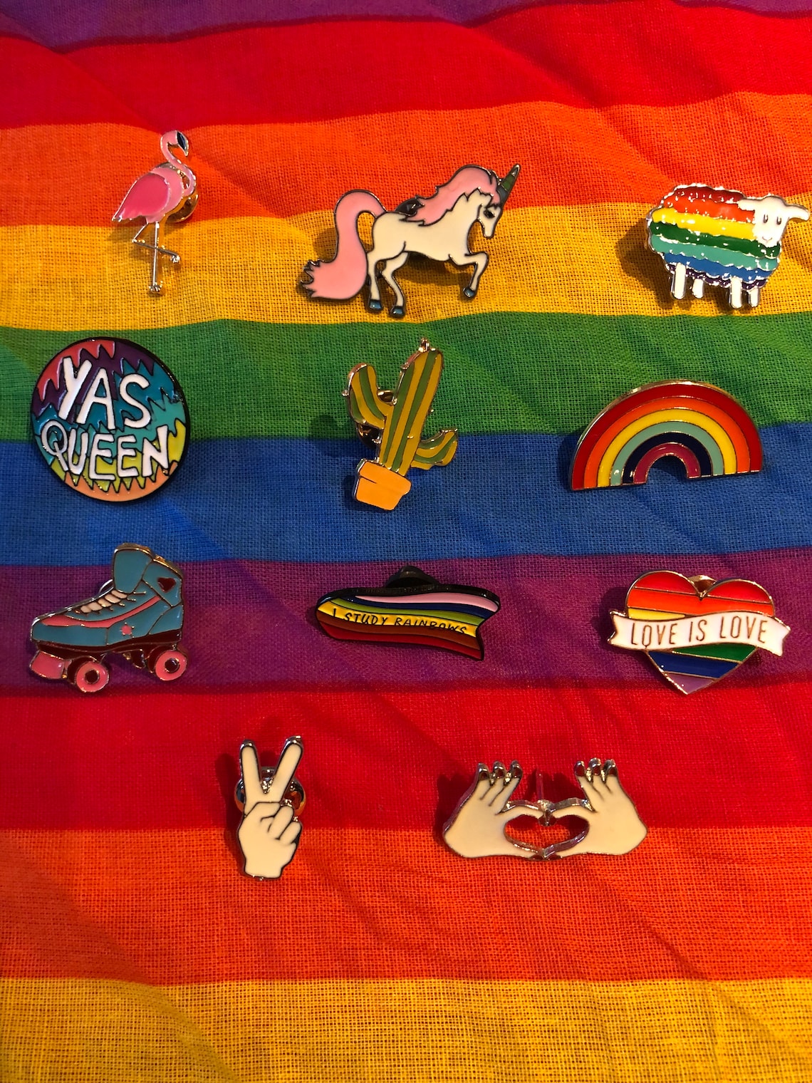 LGBTQ pins Etsy