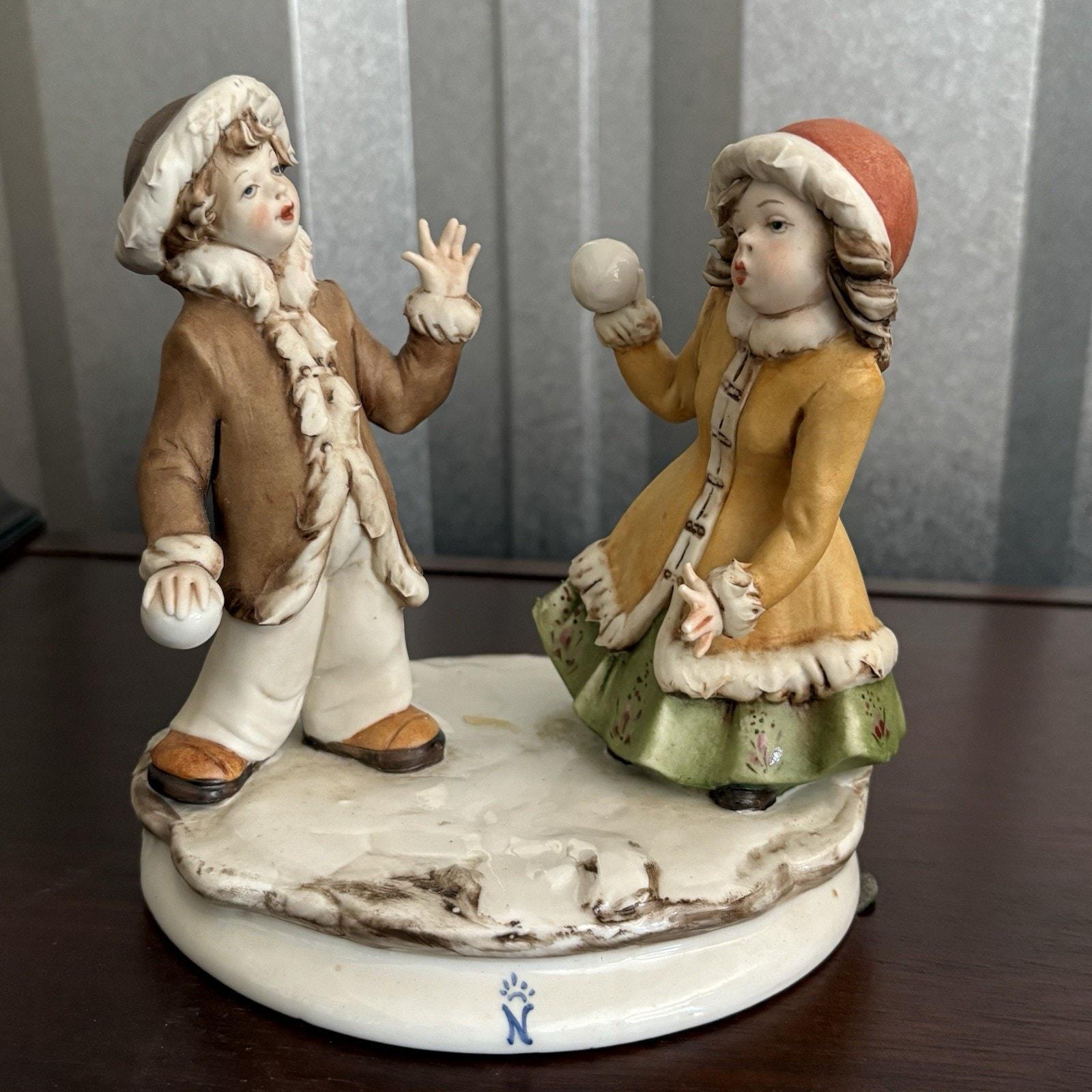 Capodimonte Boy and Girl - Etsy