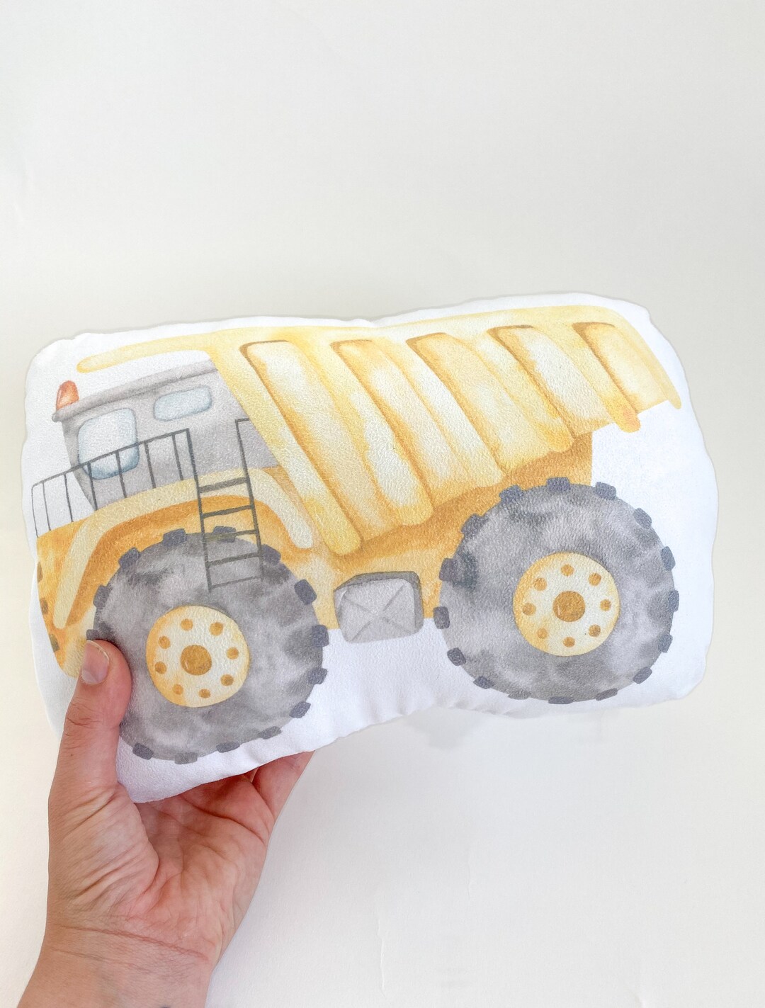 Dump Truck, Pillow, Nursery Pillow, Construction, Tractor, Dump Truck