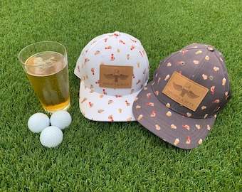 Shaka Golf Hat, Adjustable Cap, Golfing Hat, Sportswear, Golf Accessories 
