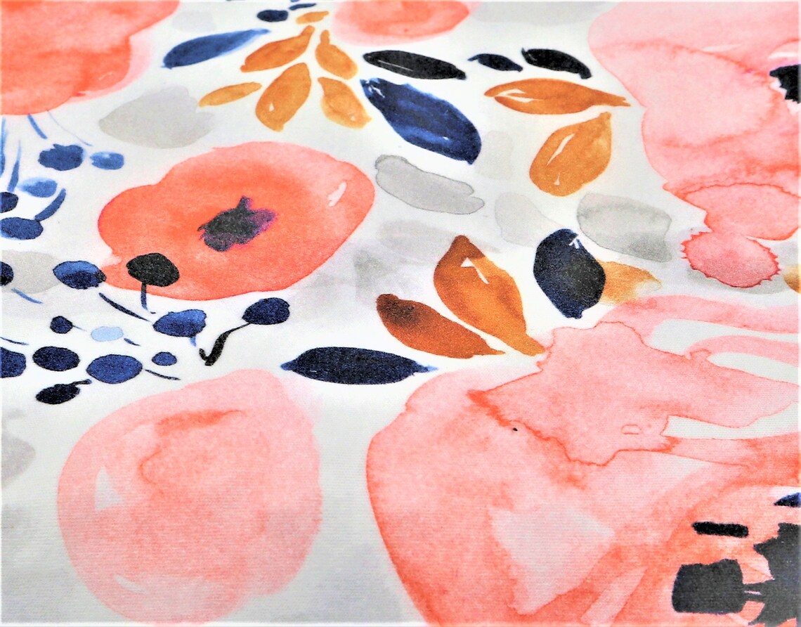 Floral Baby Blanket Minky Lovey Organic Baby Blanket Baby Etsy