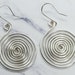 see more listings in the Spiral Earrings section