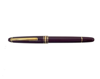 Stylo Plume Montblanc Bordeaux Finition Or – AUC6125