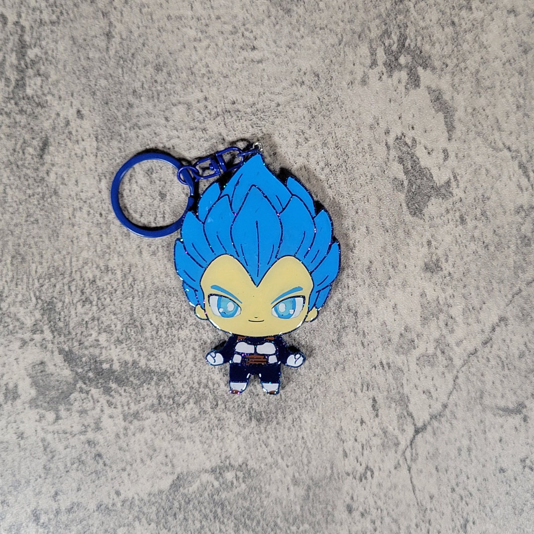 Vegeta Keychain Etsy