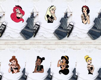 Free Free 144 Tattooed Disney Princess Svg SVG PNG EPS DXF File
