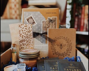 Book Lover Gift Box Etsy Book Lover Gift Box Etsy