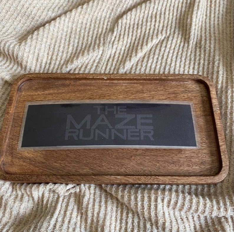 maze runner bookmark ivy trio etsy