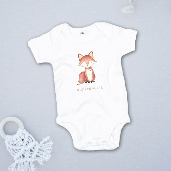 Baby Body, bedruckt, "kleiner Fuchs"