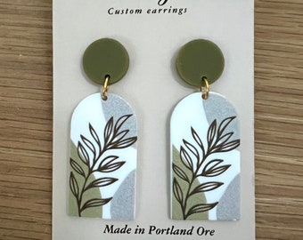 Drop earrings