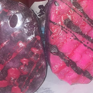 Exfoliating soap sponge