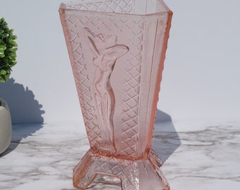 Art Deco Nude Vase - Etsy
