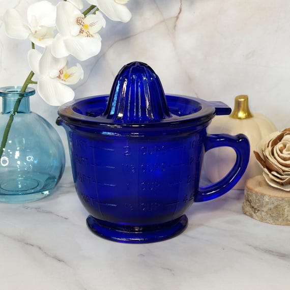 Vintage-Style 2pc Blue Glass Butter Dish Vintage-Style 2pc Blue Glass Butter Dish