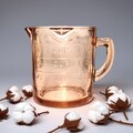 Vintage Pink Amber Glass Measuring Cup - Depression Style, Farmhouse Kitchen Decor, Retro Cooking, 1 Cup Kitchenware, Mom Gift, Country Home