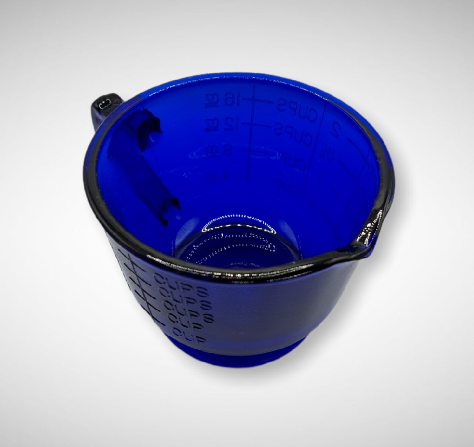 Cobalt Blue Juicer Reamer & 2 Cup Measuring Cup Huge 2 PC Etsy