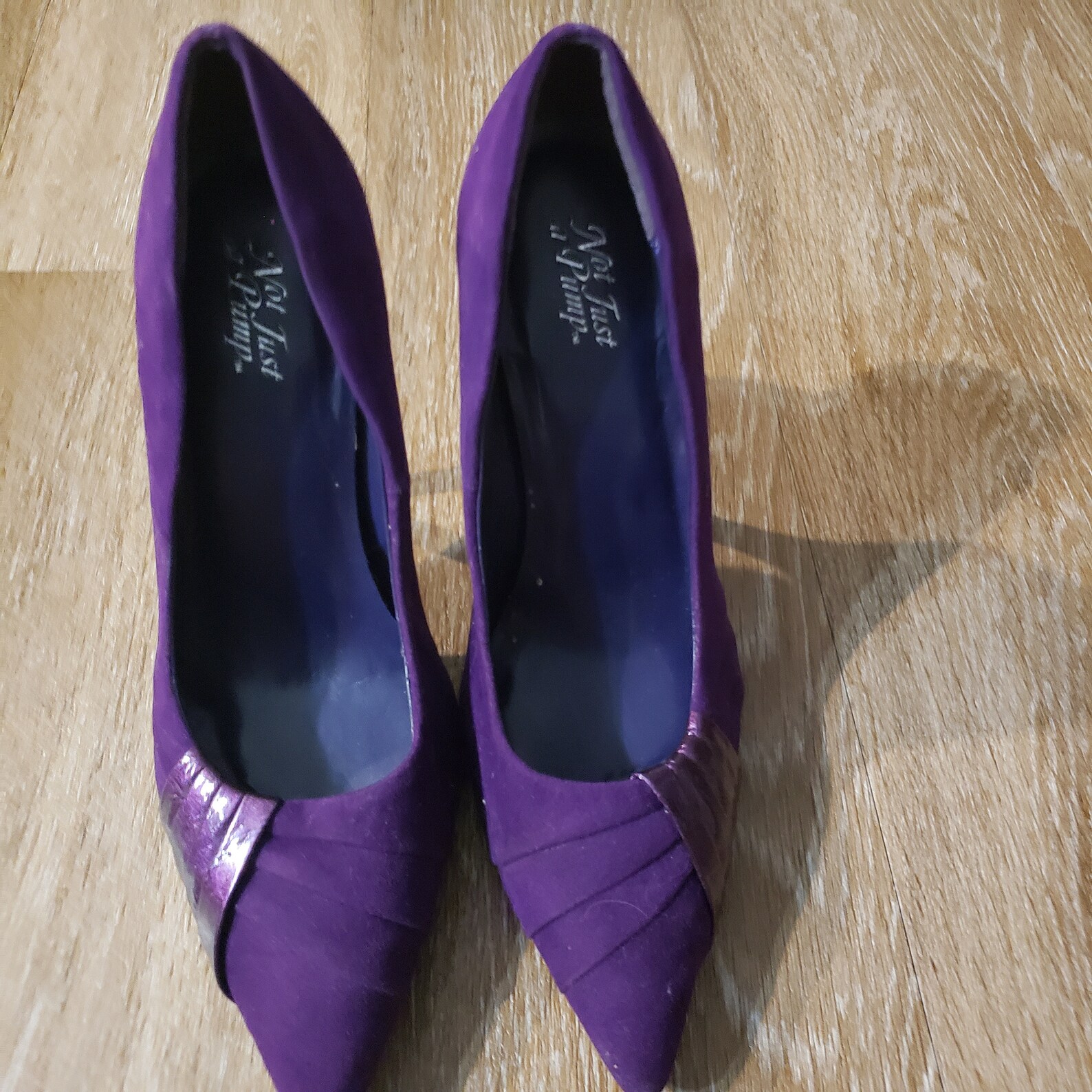 4 inch purple heels