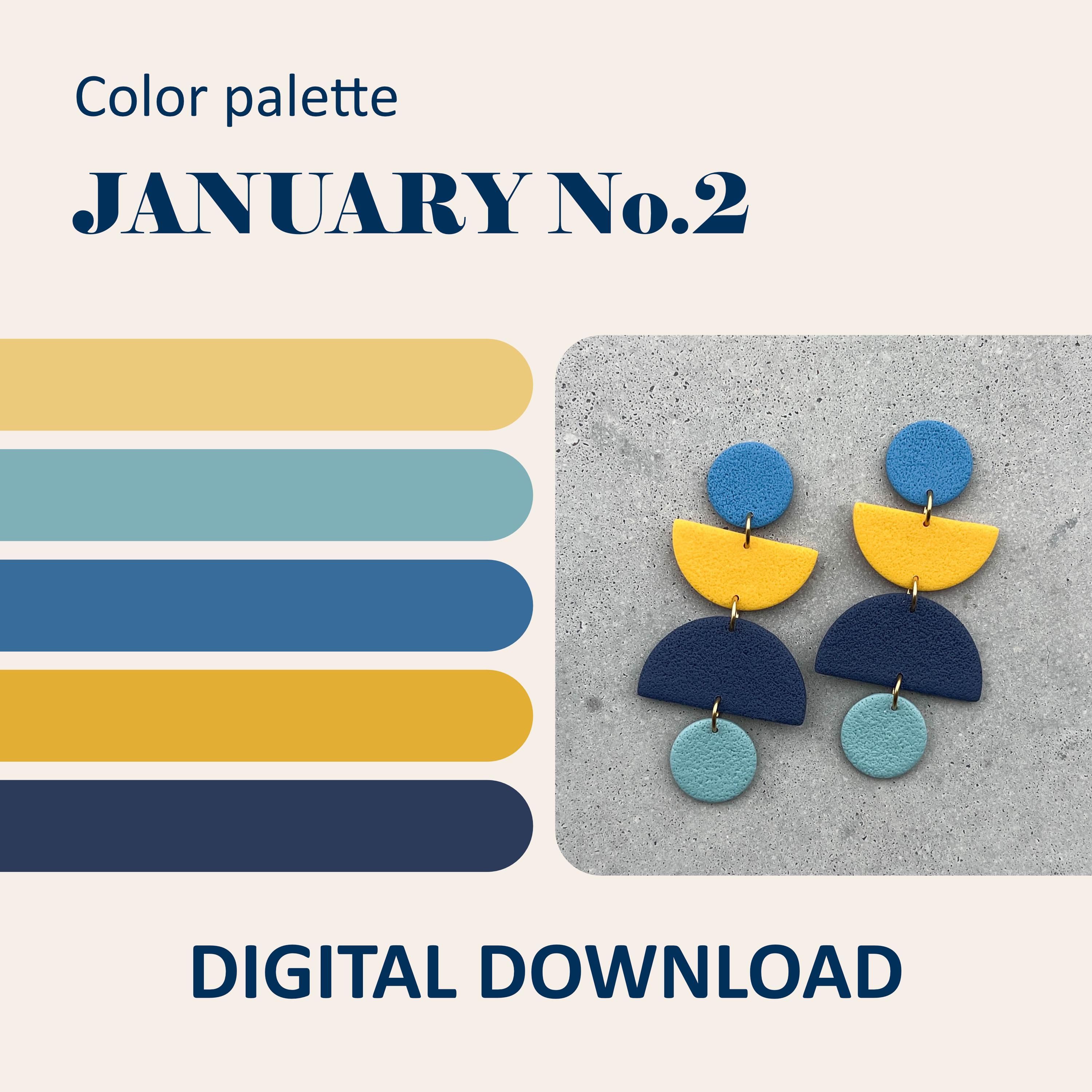 Jan Colour January Colour Palette