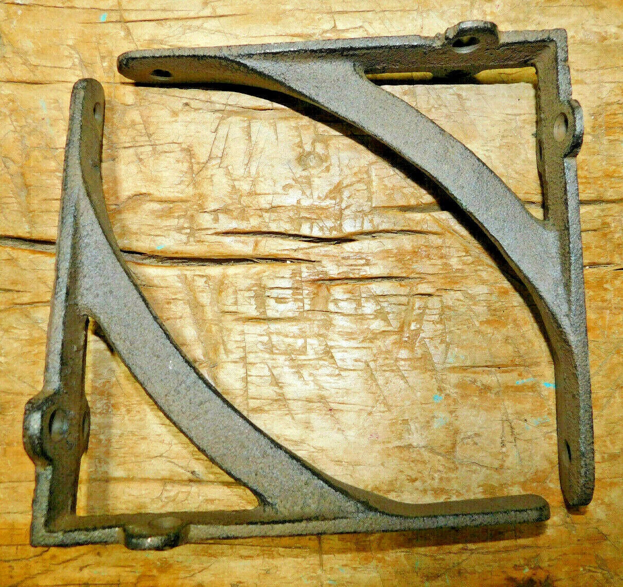 Hardware Shelf Brackets & Supports 2X Wall Mount Shelf Brackets Heavy