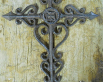 Details about Vintage-look Cross,Cast Iron,C-57 1 Antique-white Distressed Wall Cross Decor Details about Vintage-look Cross,Cast Iron,C-57 1 Antique-white Distressed Wall Cross Decor