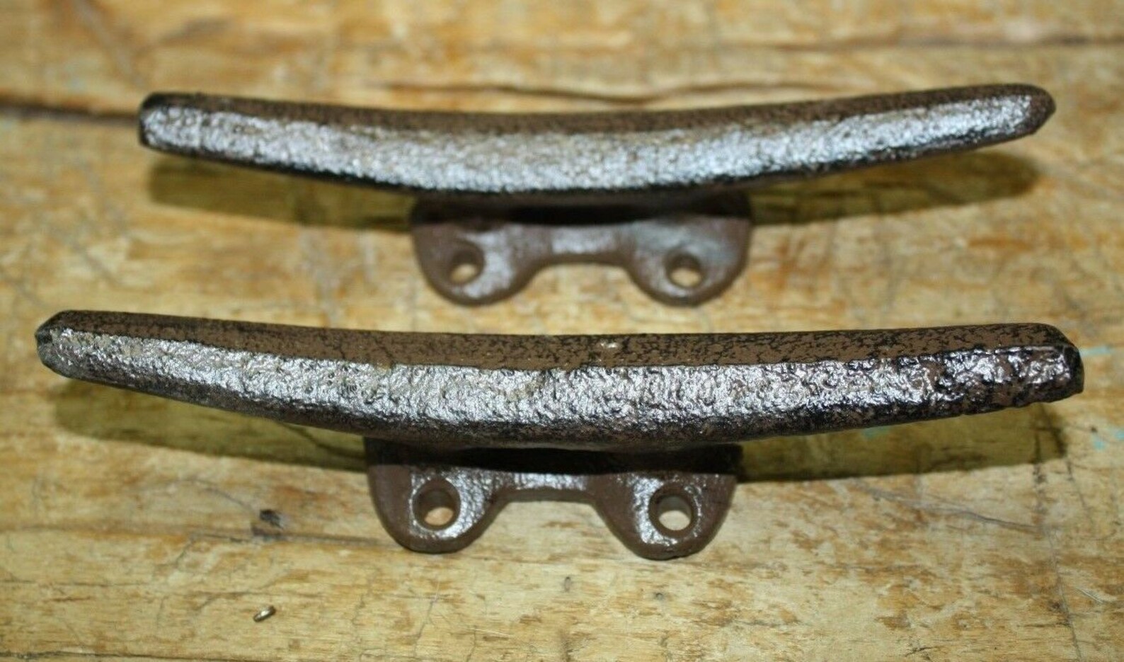 12 Cast Iron Antique Style Boat CLEATS Coat Hooks Nautical Etsy