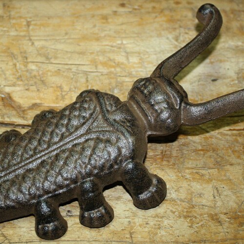 Cast Iron Antique Style BEETLE Door 
