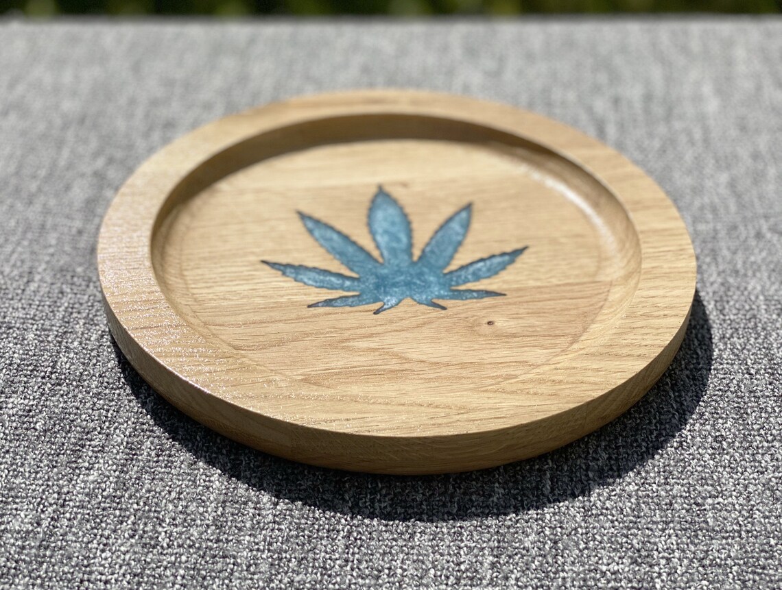 Marijuana Wood Tray Etsy