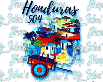 Honduras PNG - Honduras Digital File Sublimation Shirt