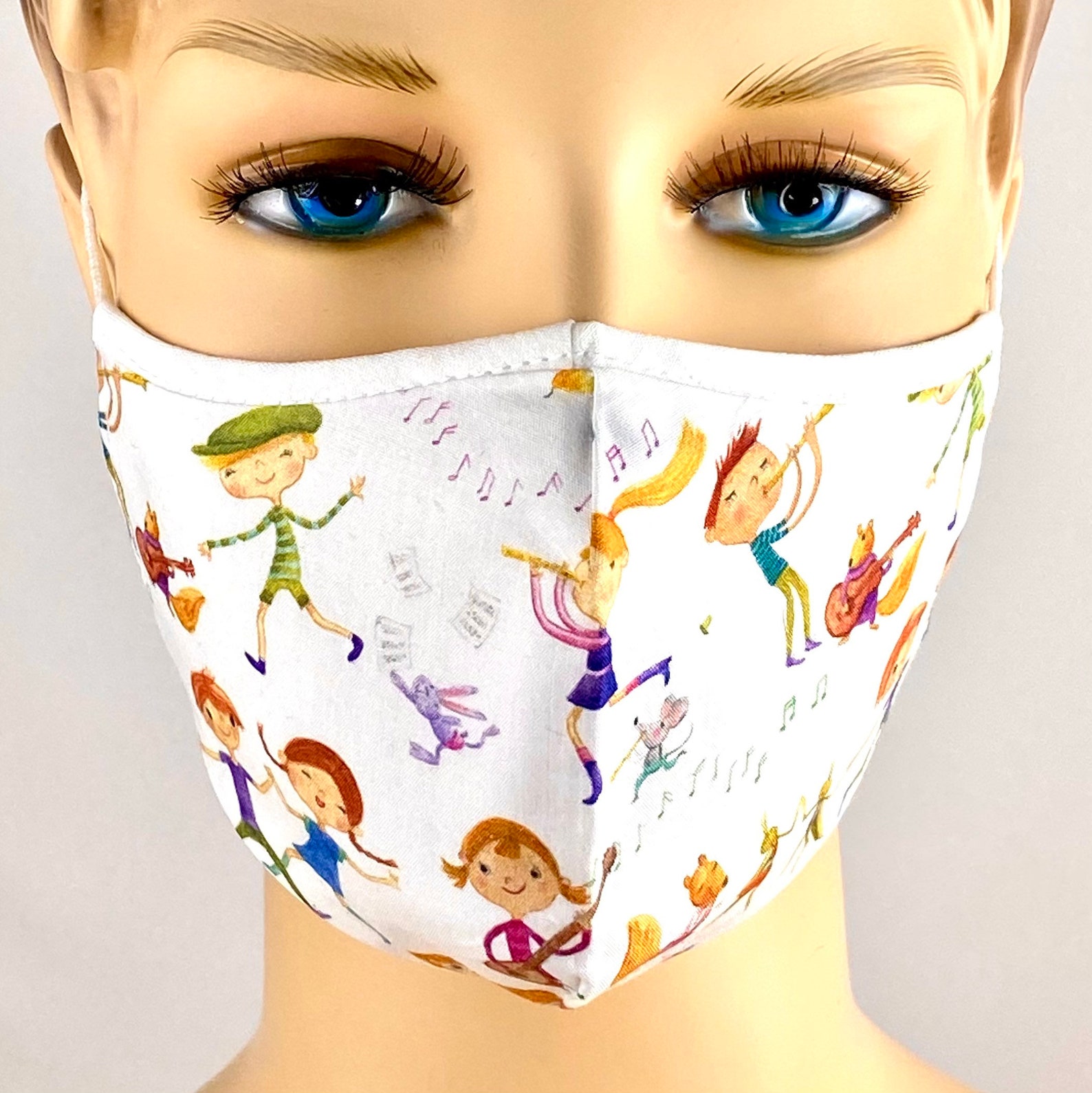 Eco friendly kids face mask adjustable child face mask kids Etsy