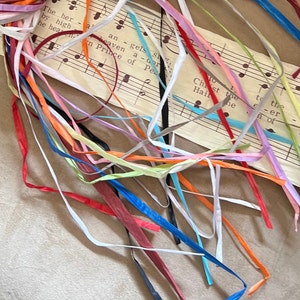 Ruban en papier raphia (assortiment)