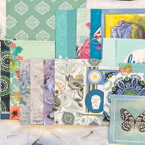 Serviettes en papier de découpage - Ensemble de 22