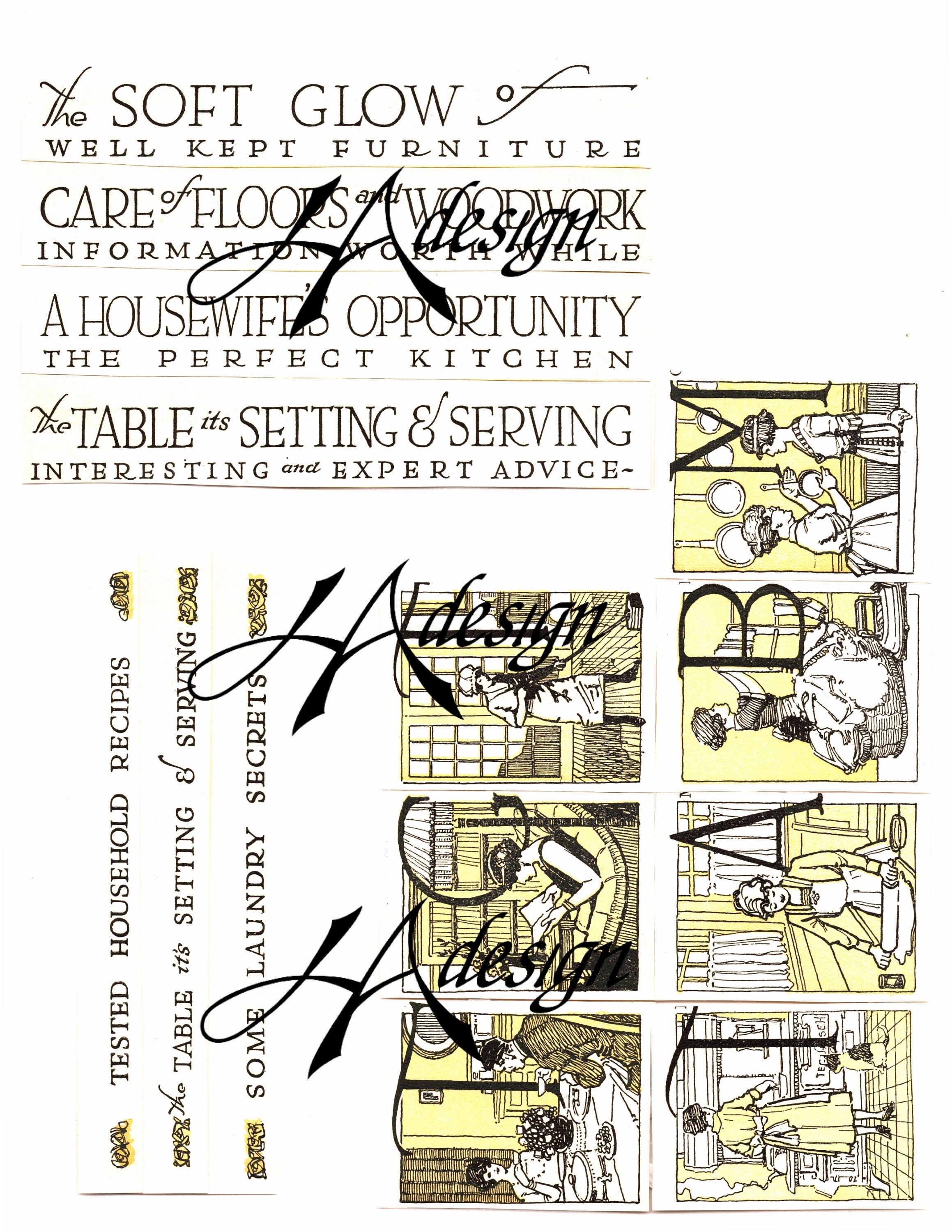 Vintage Kitchen Printables - Etsy