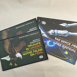 Album de cartes de collection Brooke Bond n° 12 L'ère spatiale