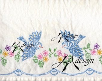 Printable Embroidered Linens