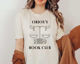 Zodiac Academy Shirt: Orion's Book Club, Officially Licensed