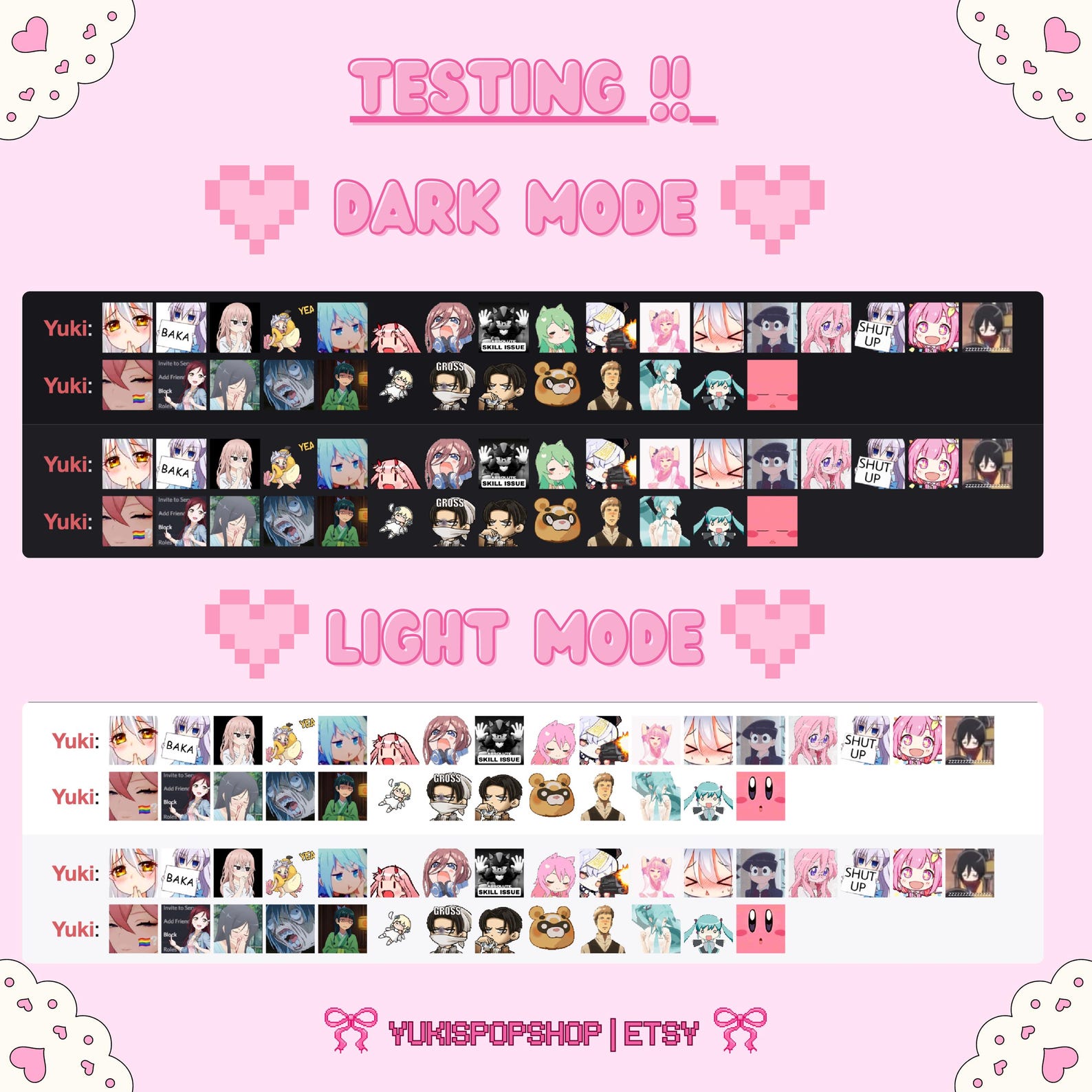 350+ Cute Chibi Anime Reaction Emotes Pack | Funny GIF Twitch Emotes ...