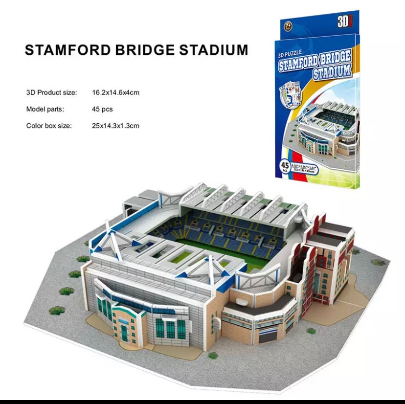 3d Jigsaw Stadiums Puzzle, Football Stadium Models, Puzzle 3d Football