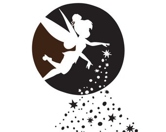Tinkerbell Tink Eat My Dust Fairy Pix Vinyl Car Wall Decal Sticker READY TO SHIP 
