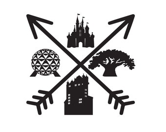 Mouse Ears Car Decal: Family Vacation Accessory