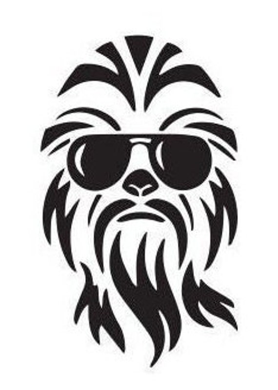 Chewbacca decal cheap