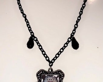 Friday 13th Teardrop Necklace