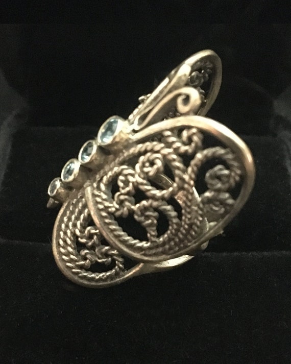 Butterfly Filigree Ring