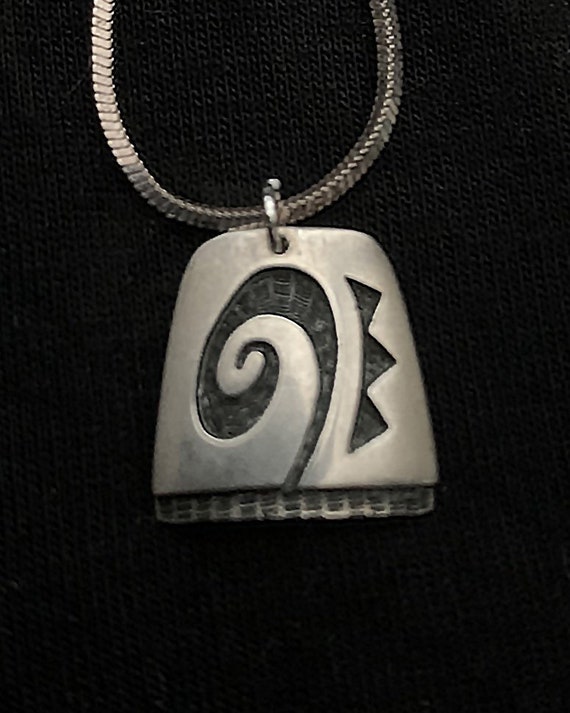 Hopi Whirlwind Brings Rain Pendant - Bernard Dawah