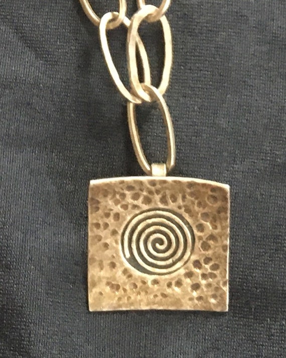 Mythic Stairway to Heaven Spiral Pendant