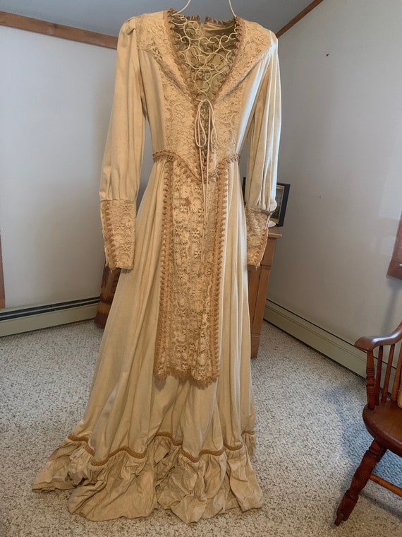 Jessica Gunne Sax 1970’s Vintage Gown