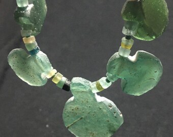 Ancient Roman Glass Necklace