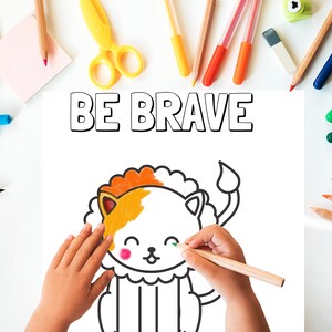 Colorable Wall Art-Digital (Kids Children)