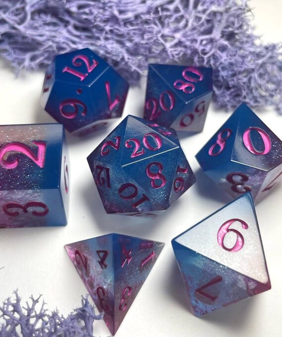 Set di 7 Dadi D&D per Dungeon and Dragons, D&D, Giochi di