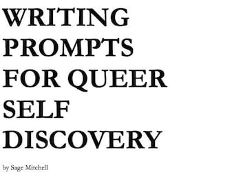 DIGITAL DOWNLOAD: Writing Prompts for Queer Self Discovery