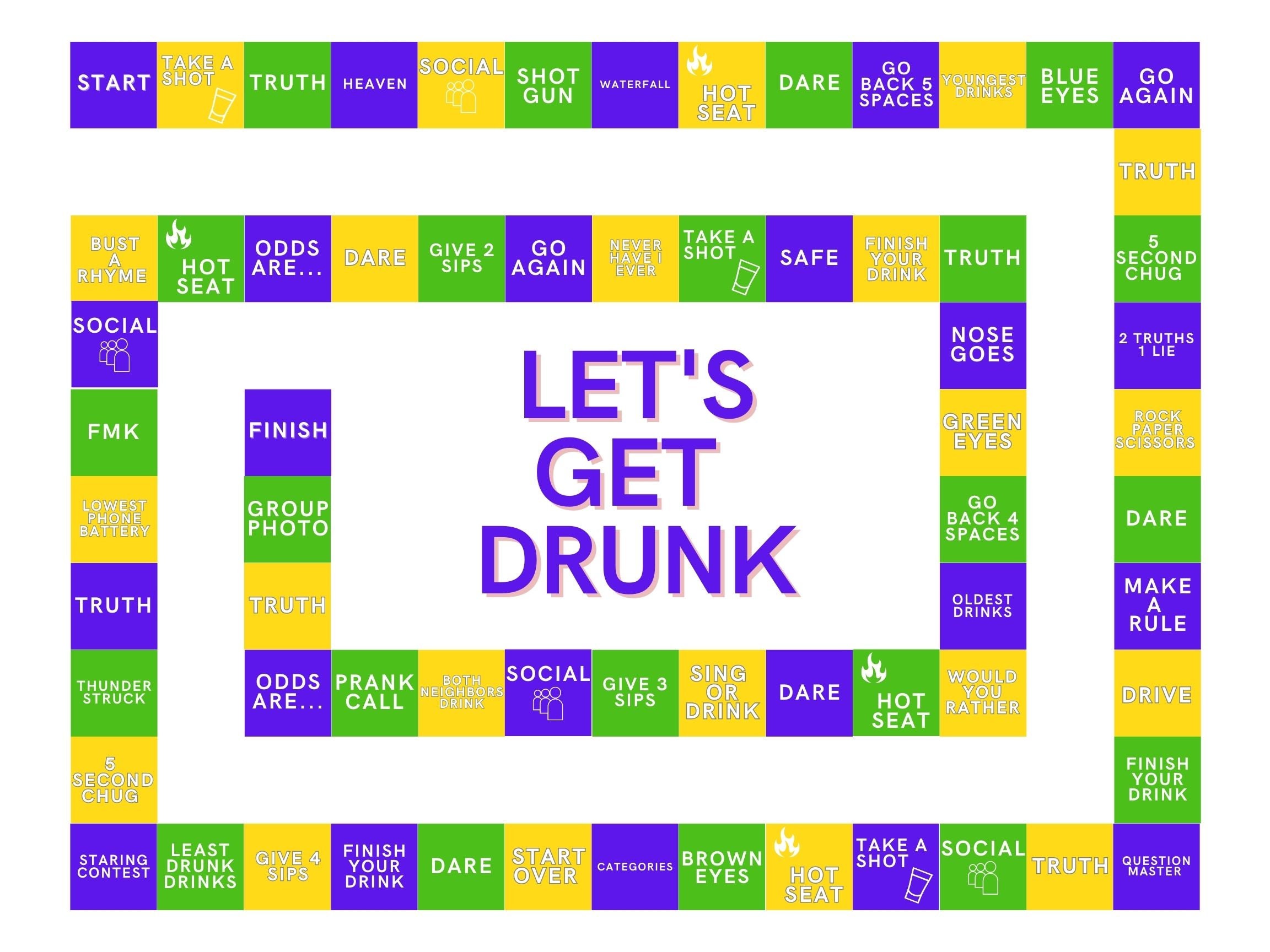 Drunktastic Board Game – Your Drinking Game