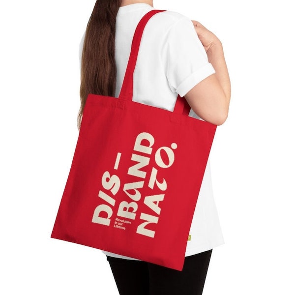 Disband Nato Tote (Red or Black)